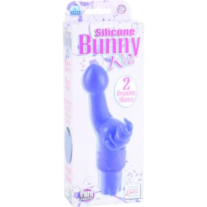 CALIFORNIA EXOTICS - KISS SILICONE BUNNY KISS PURPLE